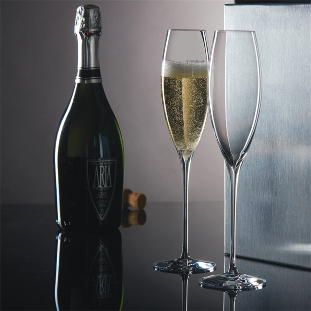 Waterford Elegance Classic Champagne Flute Glasses (Set of Two)