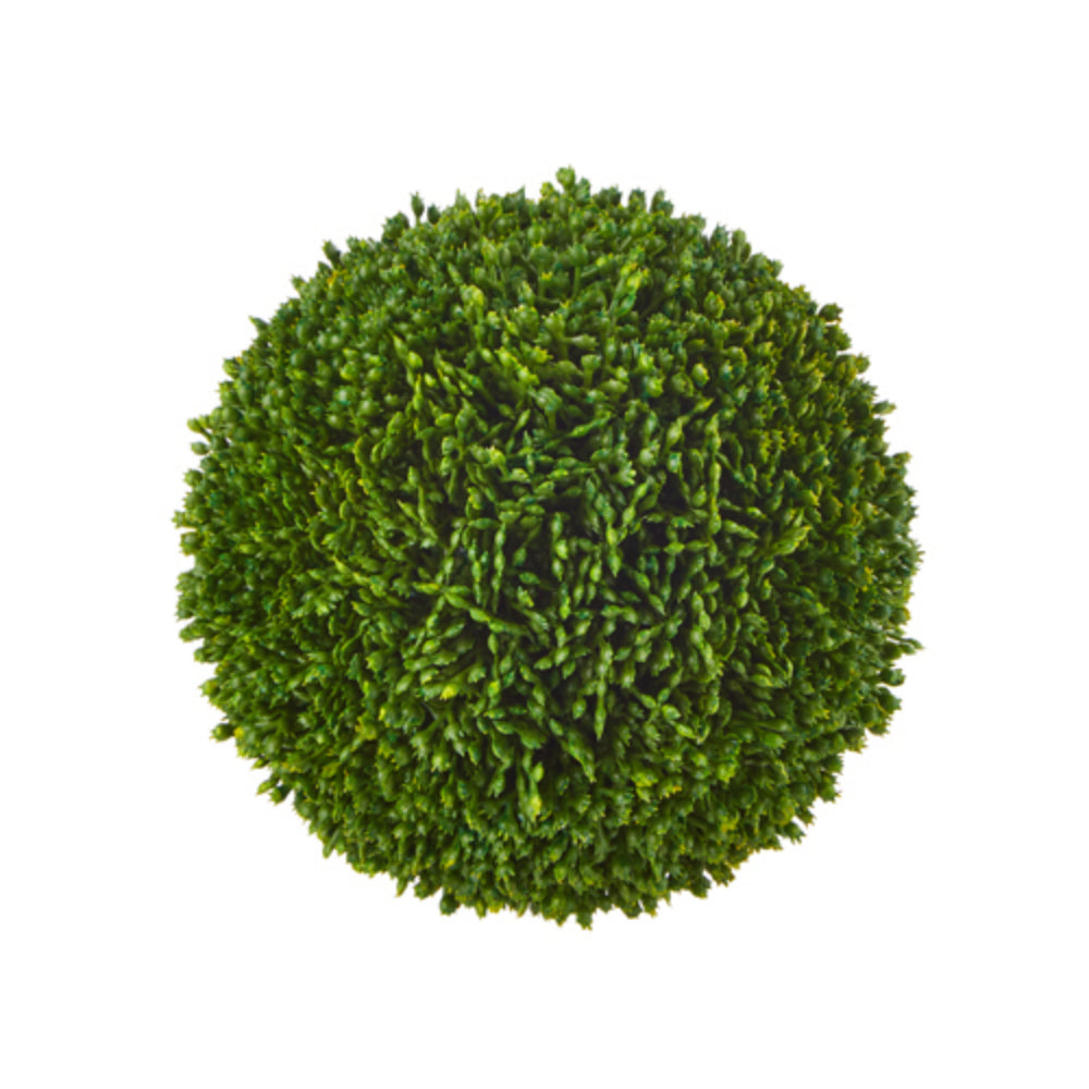 Plastic and Foam Sedum Ball Decorative Item