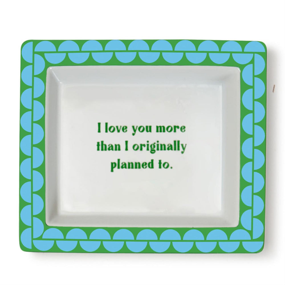Two's Company Sassy Inspiring Phrase Desk Decorative Tray for Office or Home