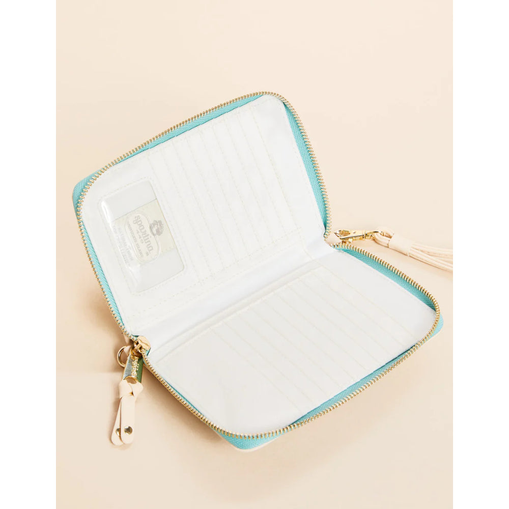 Spartina Stylish Multi - Purpose Phone Wallet with Hamilton Floral Block Design