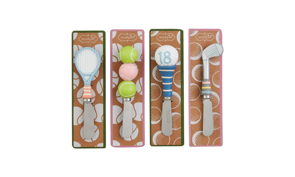 Mud Pie Separately-Sold Tennis and Golf Spreaders Set