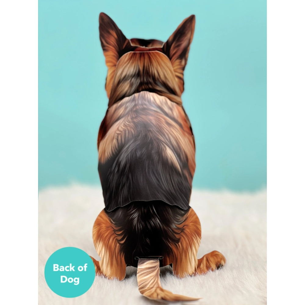 FreshCut Paper LLC's Adorable Pop - Up German Shepherd Greeting Card Set