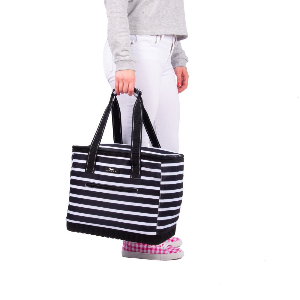 Fleetwood Black Soft Cooler - Scout The Stiff One for Comfortable Party Carrying