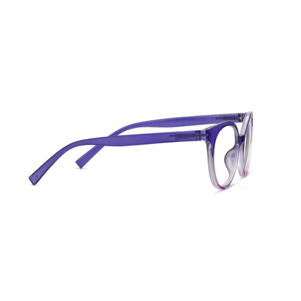 Peepers Stylish Blue Light Reading Glasses - Dahlia in Stunning Purple Shades