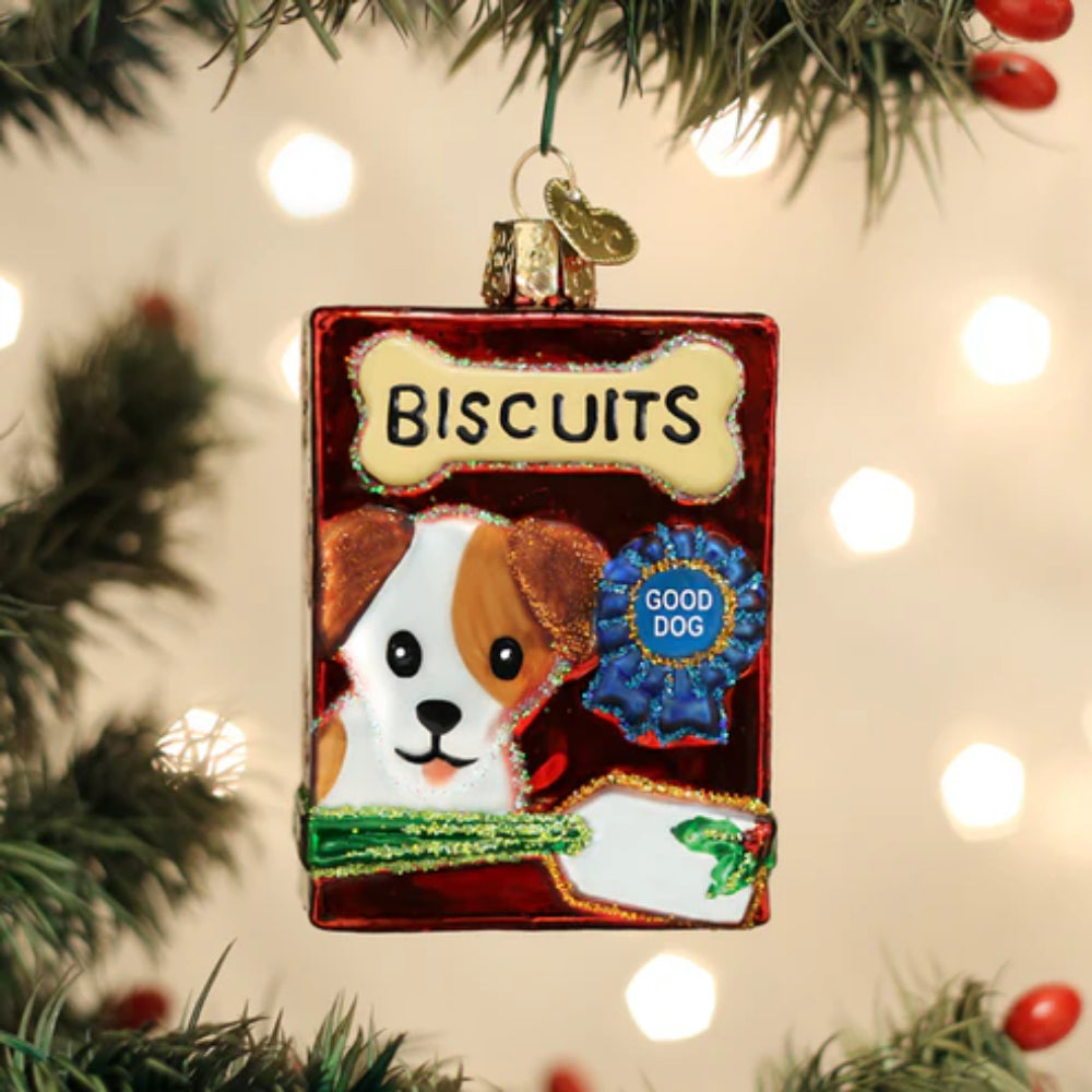 Old World Christmas Decorative Doggy Treats Ornament for Canine Lovers