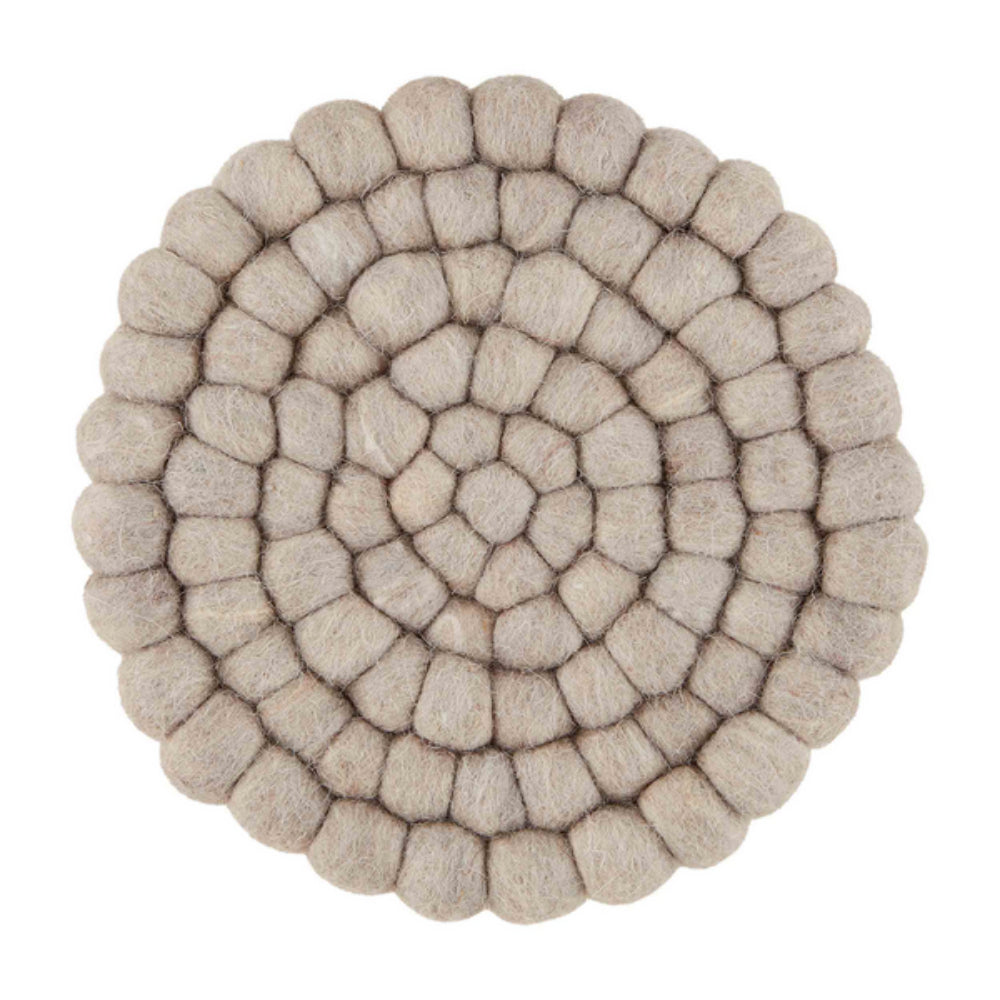 High - Quality Mud Pie Felted Wool Trivets for Table Protection