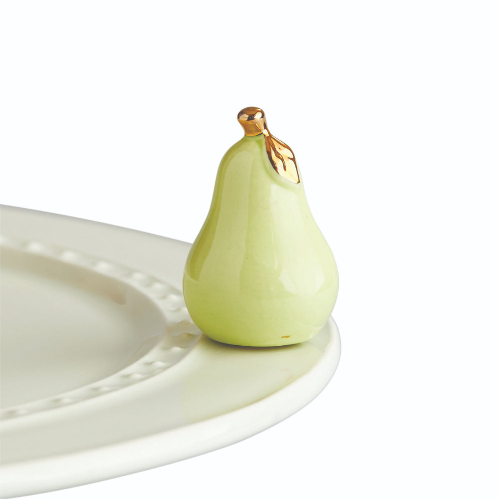 Exquisite Nora Fleming Mini Pear-shaped Ornament for Perfect Decor