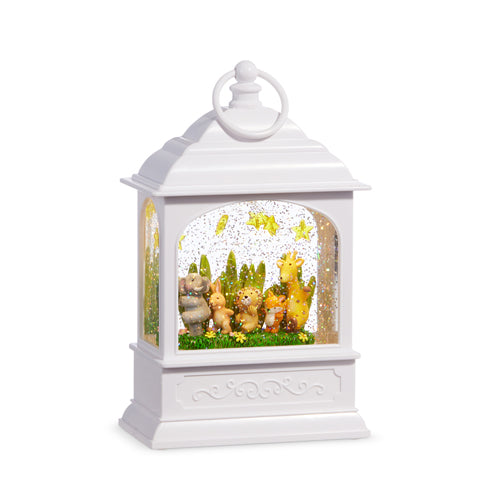 Animated Lighted Water Lantern with Animal Friends for Children