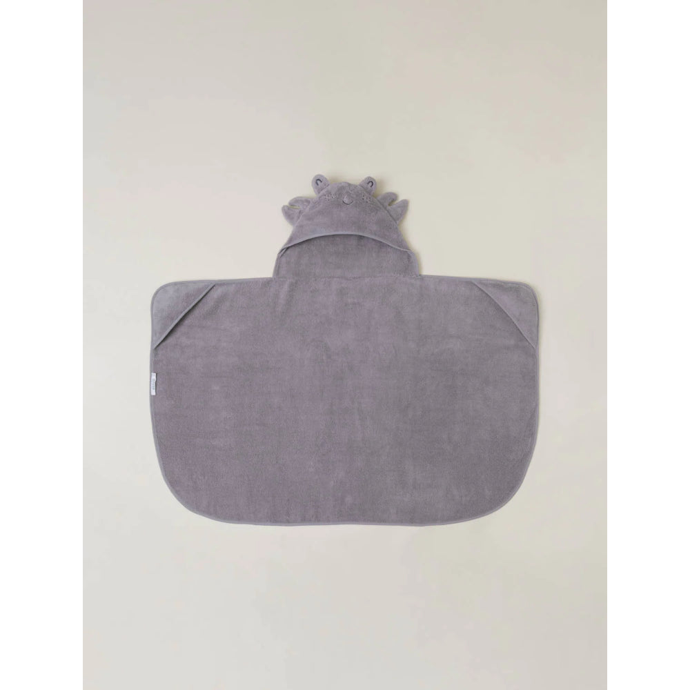 Adorable Barefoot Dreams Organic Cotton Toddler Hooded Towel & Washcloth Set