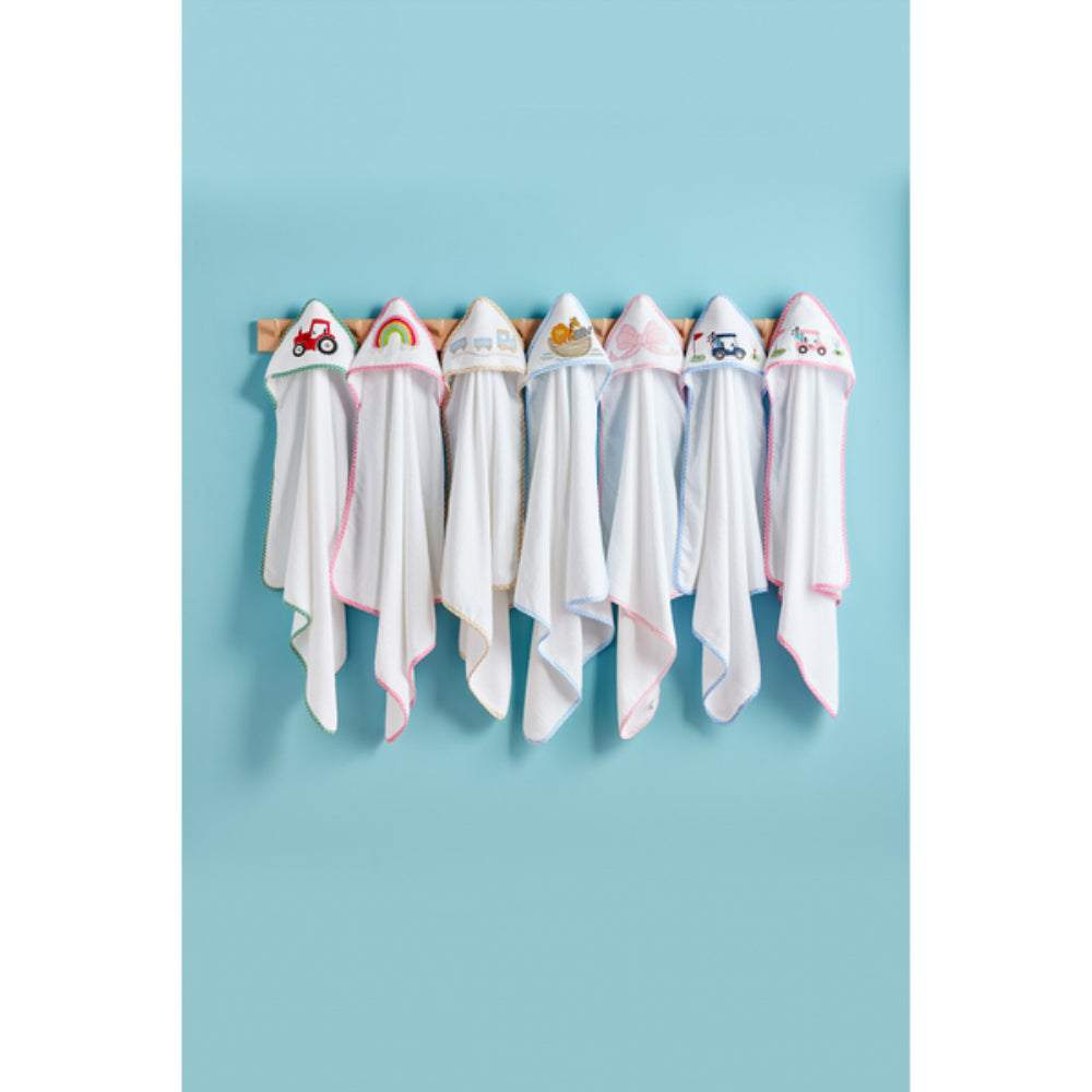 Mud Pie Cotton Applique Hooded Towel - 30' x 30'