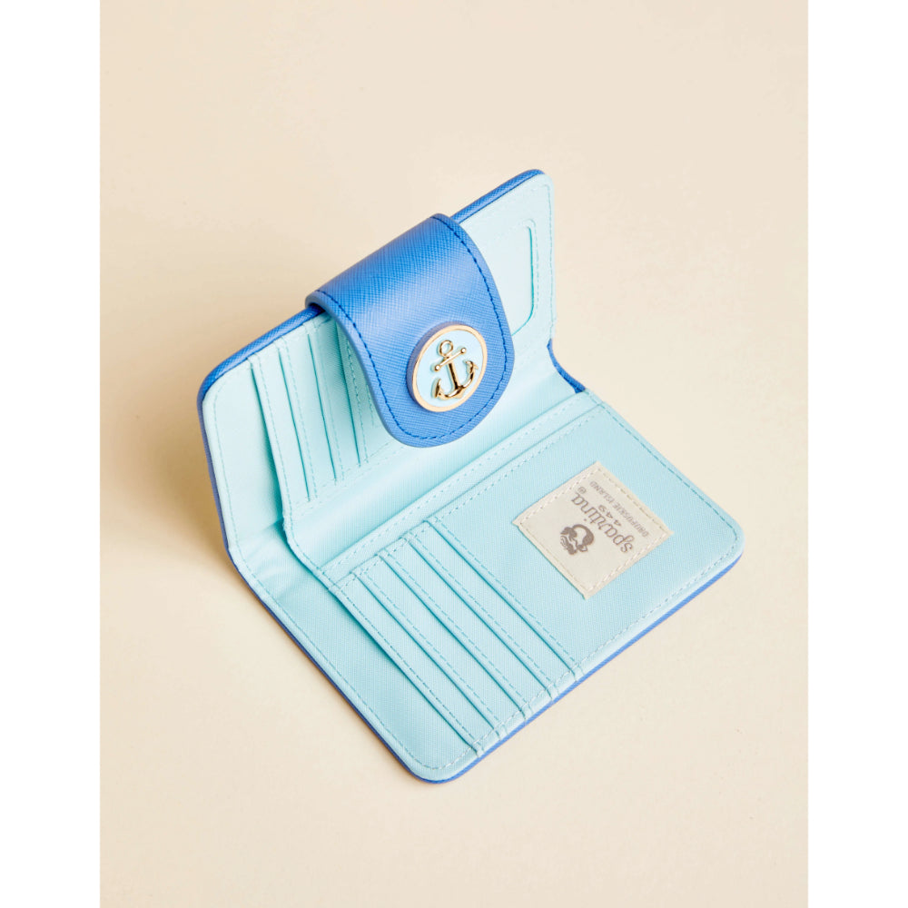 Spartina Overboard Stripe Yacht Club Mini Wallet - Easy to Clean