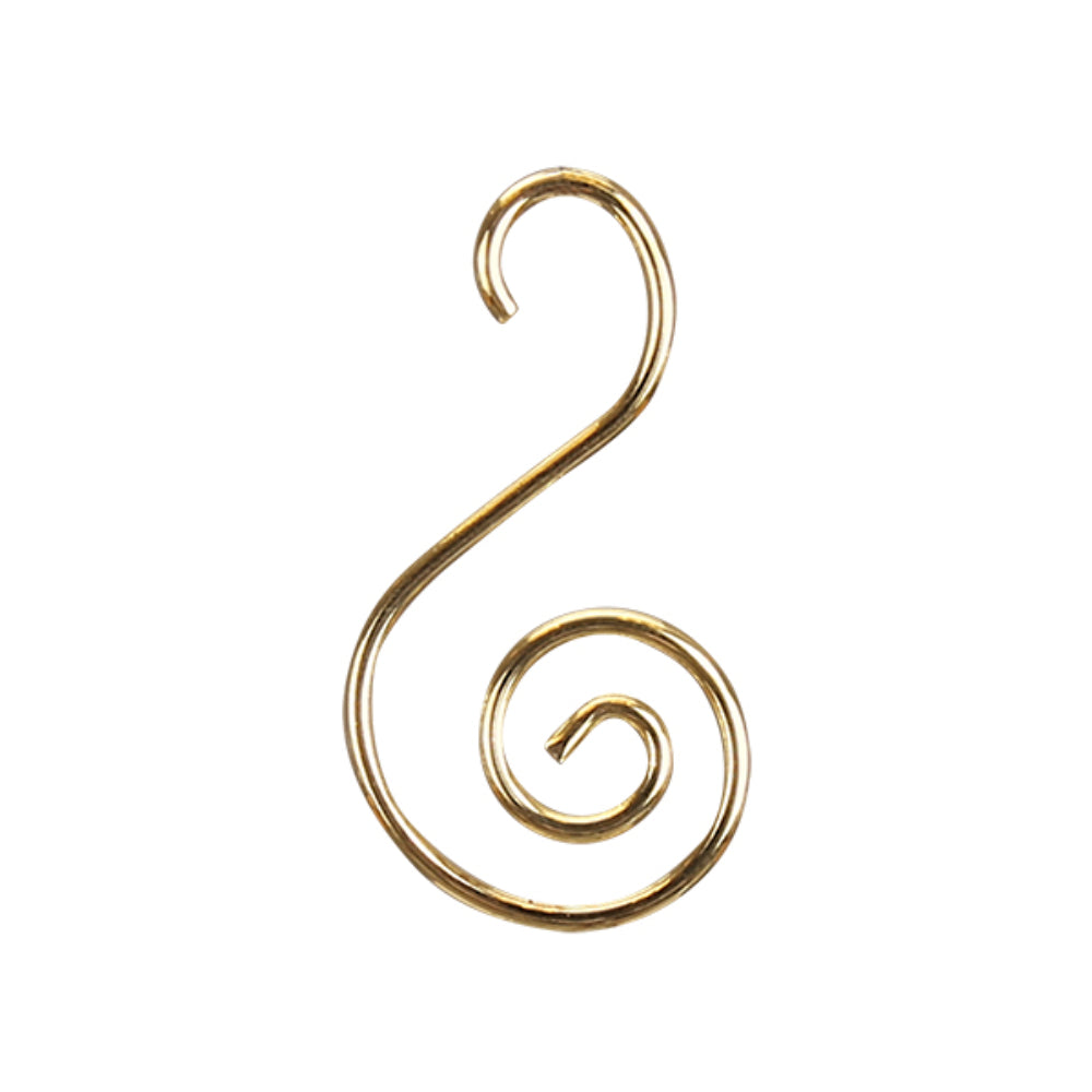 OWC Gold-Finished 24-Piece S-Shape Ornament Hanging Hooks