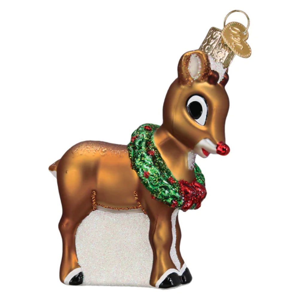 OWC Christmas Ornament - Rudolph The Red - nosed Reindeer Figurine