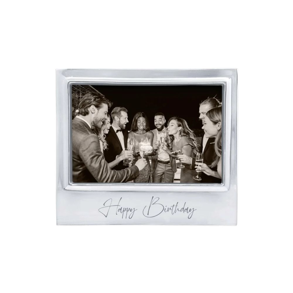 Mariposa 4x6 Happy Birthday Celebration Signature Picture Frame