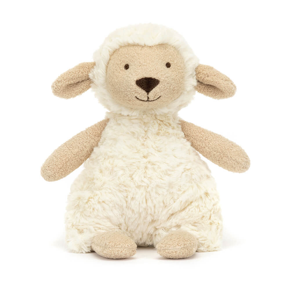 Adorable Jellycat Lollie Lamb with Soft Butter Cream Coat