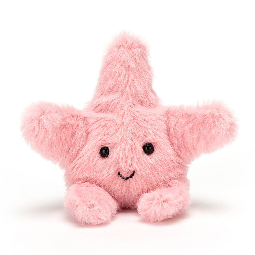 Adorable Fluffy Jellycat Starfish Stuffed Toy
