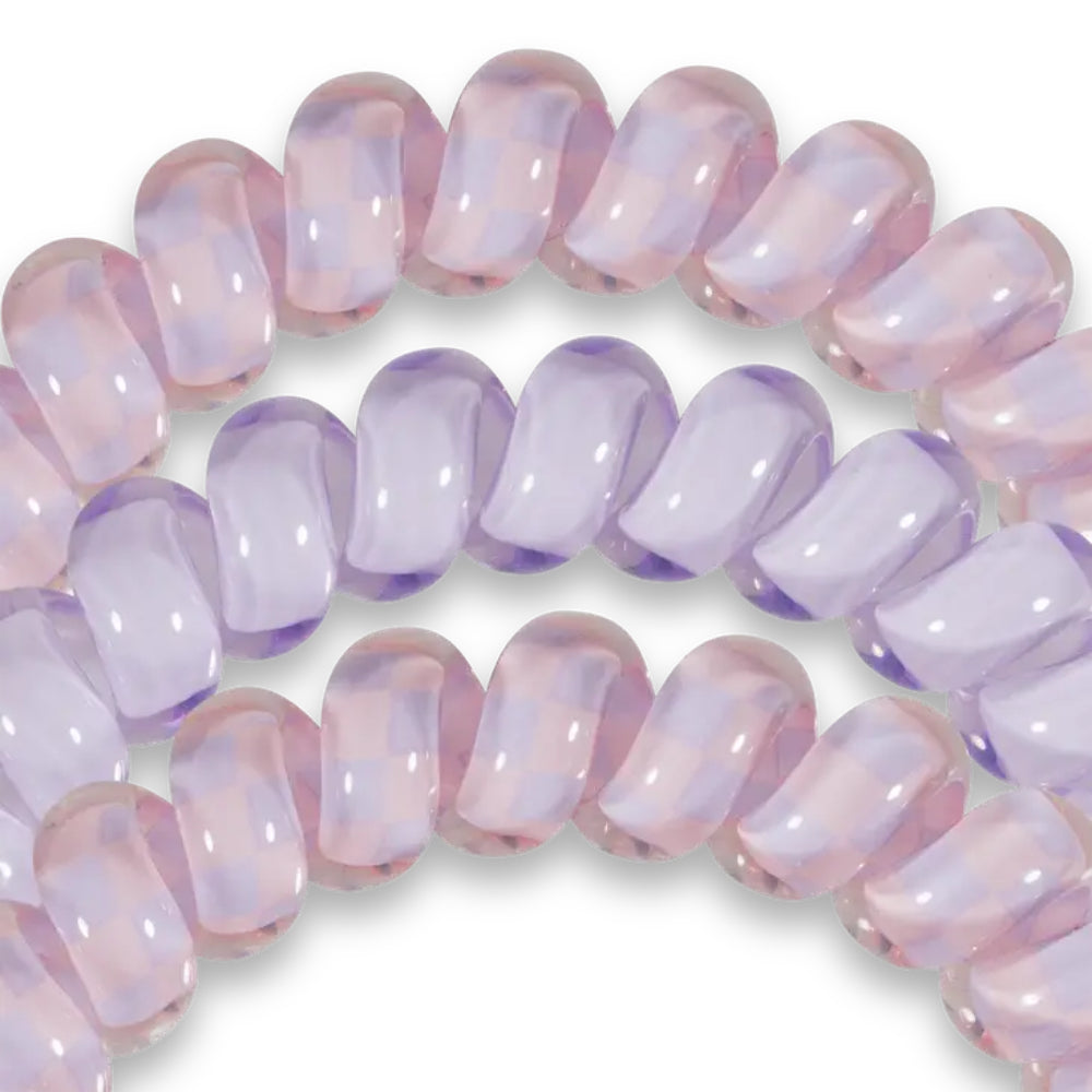 TELETIES Small Hair Ties - Stylish Set of 3 for Everyday Use