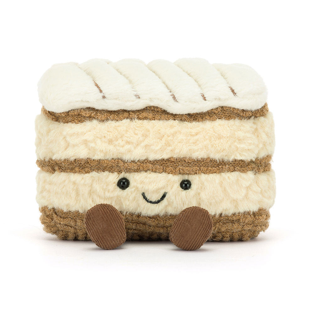 Jellycat Amuseables Soft and Adorable Milie Mille - Feuille Stuffed Toy