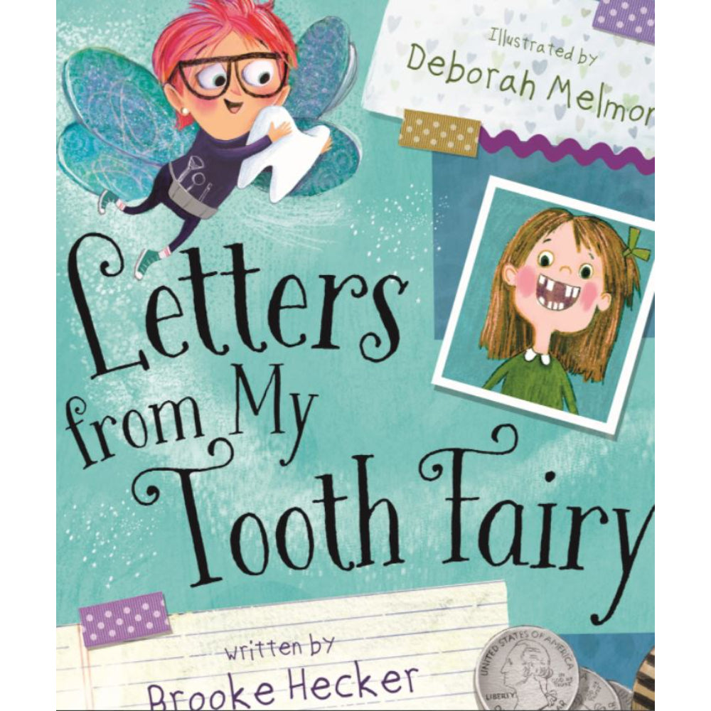 Charming Tooth Fairy Letters Book by Brooke Hecker