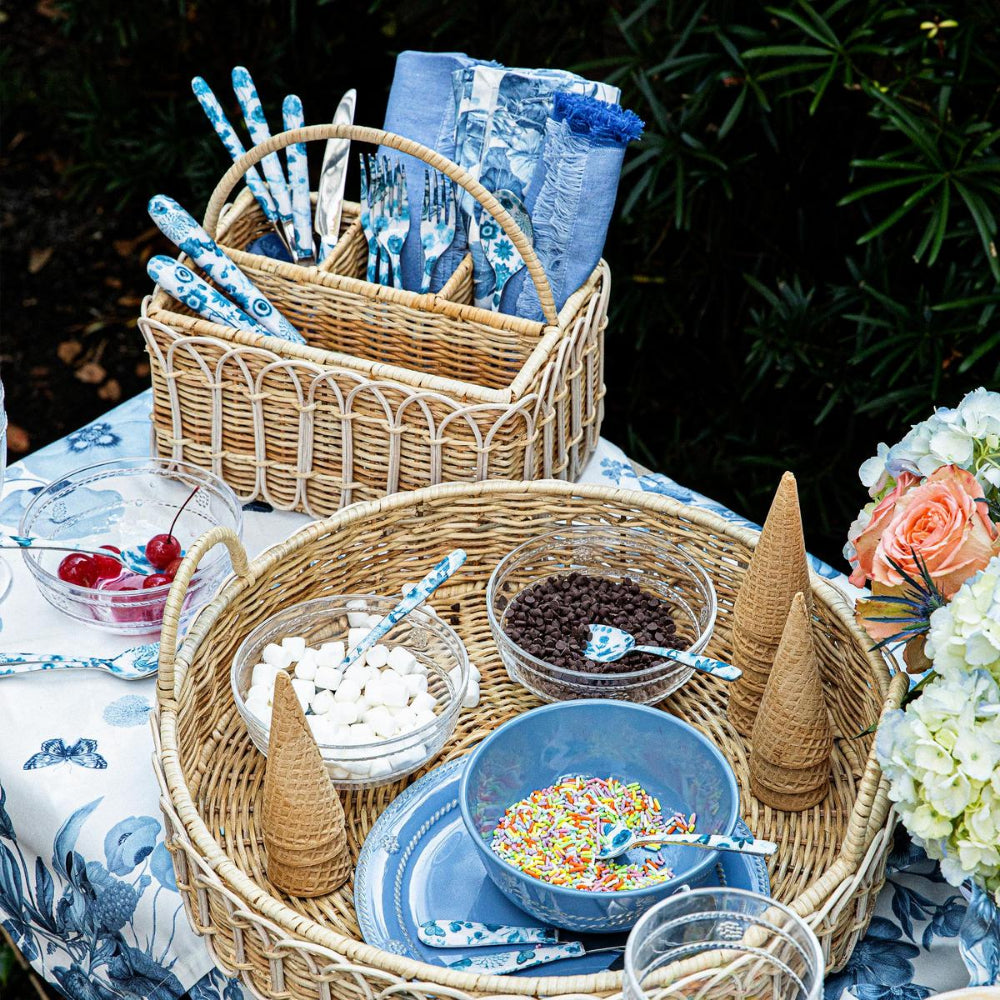 Juliska Essex Chambray Dinner Napkin - A Timeless Neutral Tableware Essential