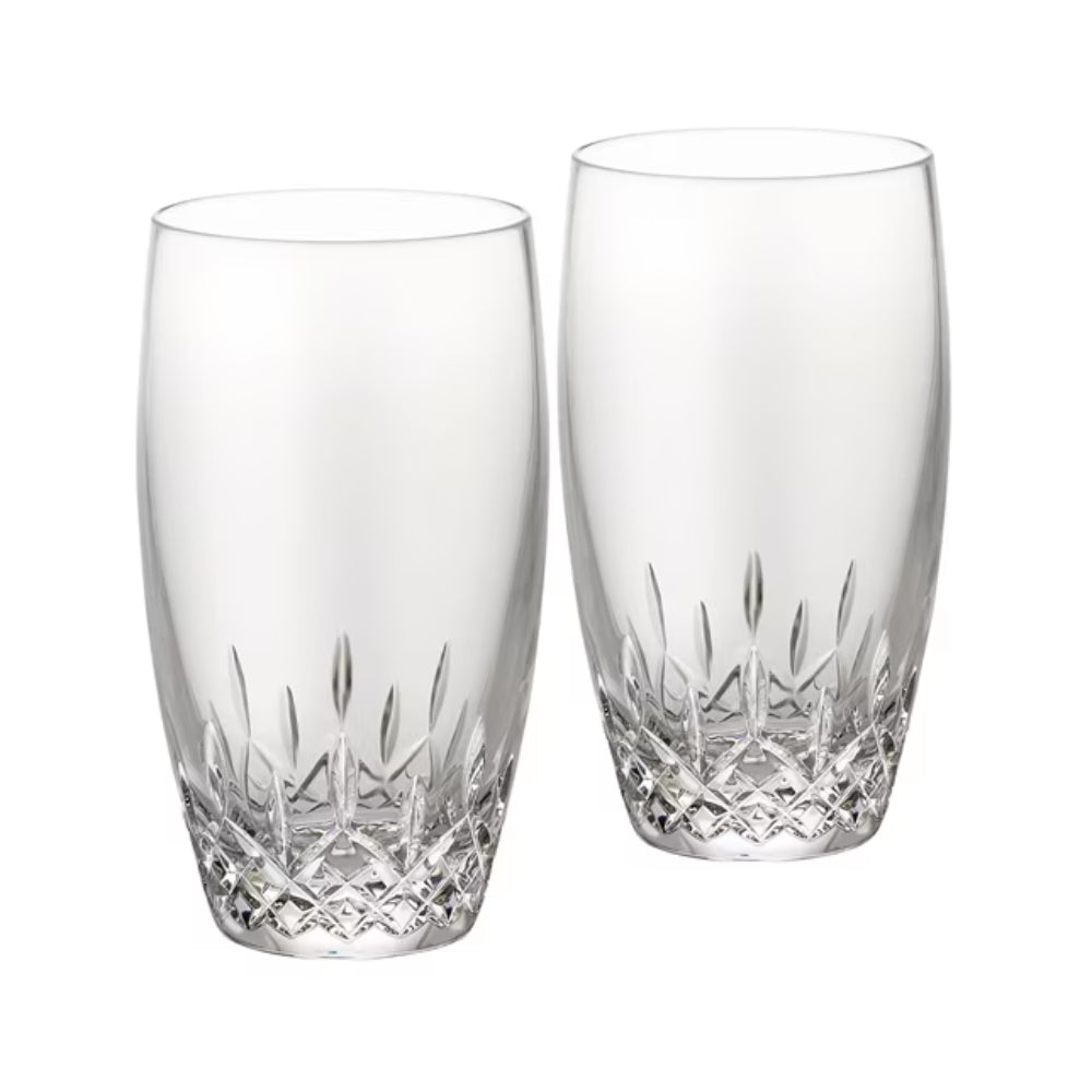 Waterford Lismore Essence HiBall Glass Set of Two with Modern Design
