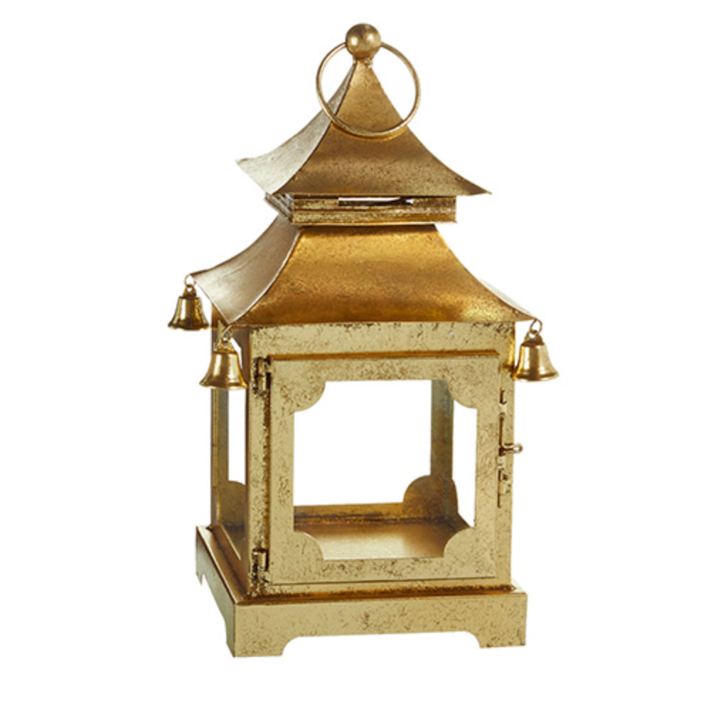 Exquisite Raz Imports Ornate Pagoda-Shaped Lantern for Home Decor
