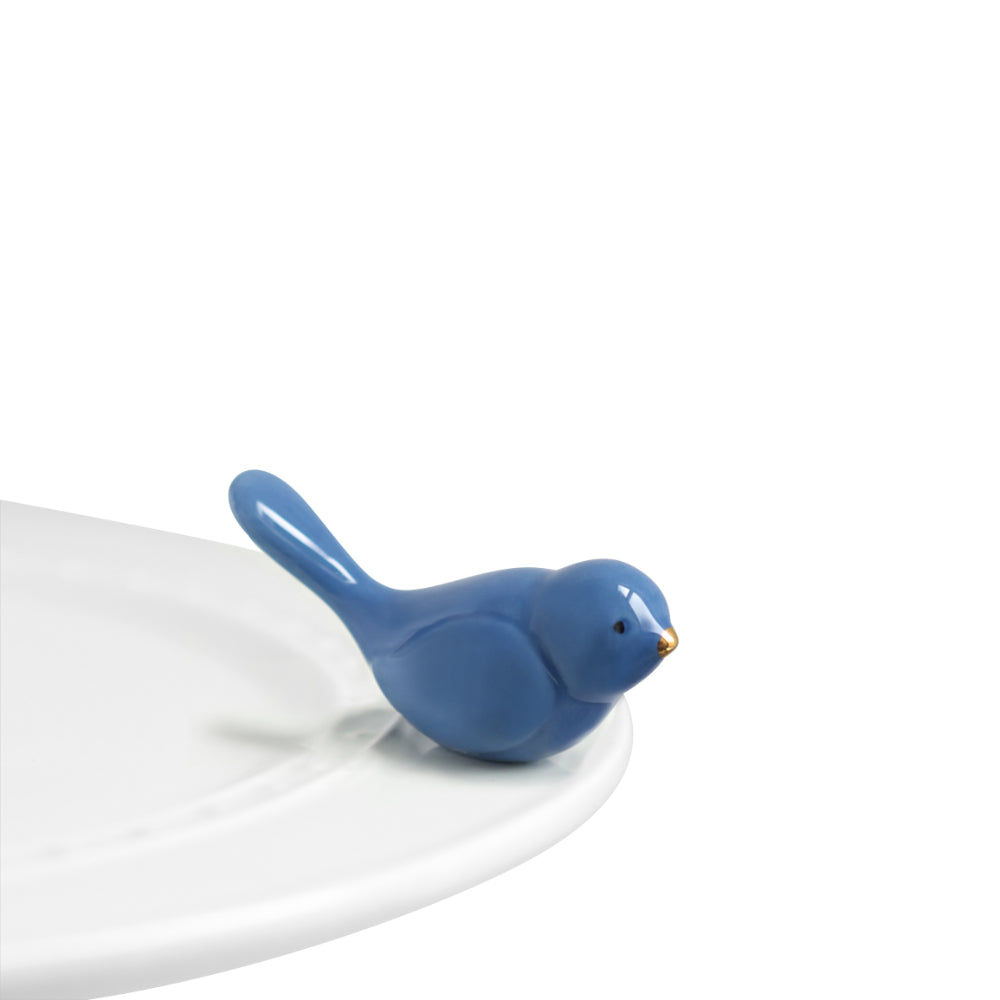 Nora Fleming Happiness-themed Bluebird Mini Ornament