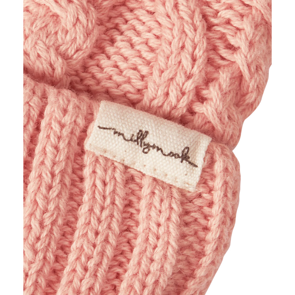 Adorable Millymook Aliza Cable - Knit Beanie for Baby Girls