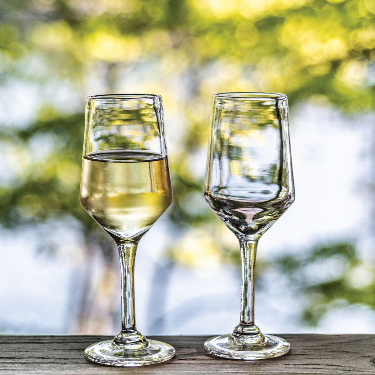 Simon Pearce Handblown Bristol-Style Sturdy White Wine Glass