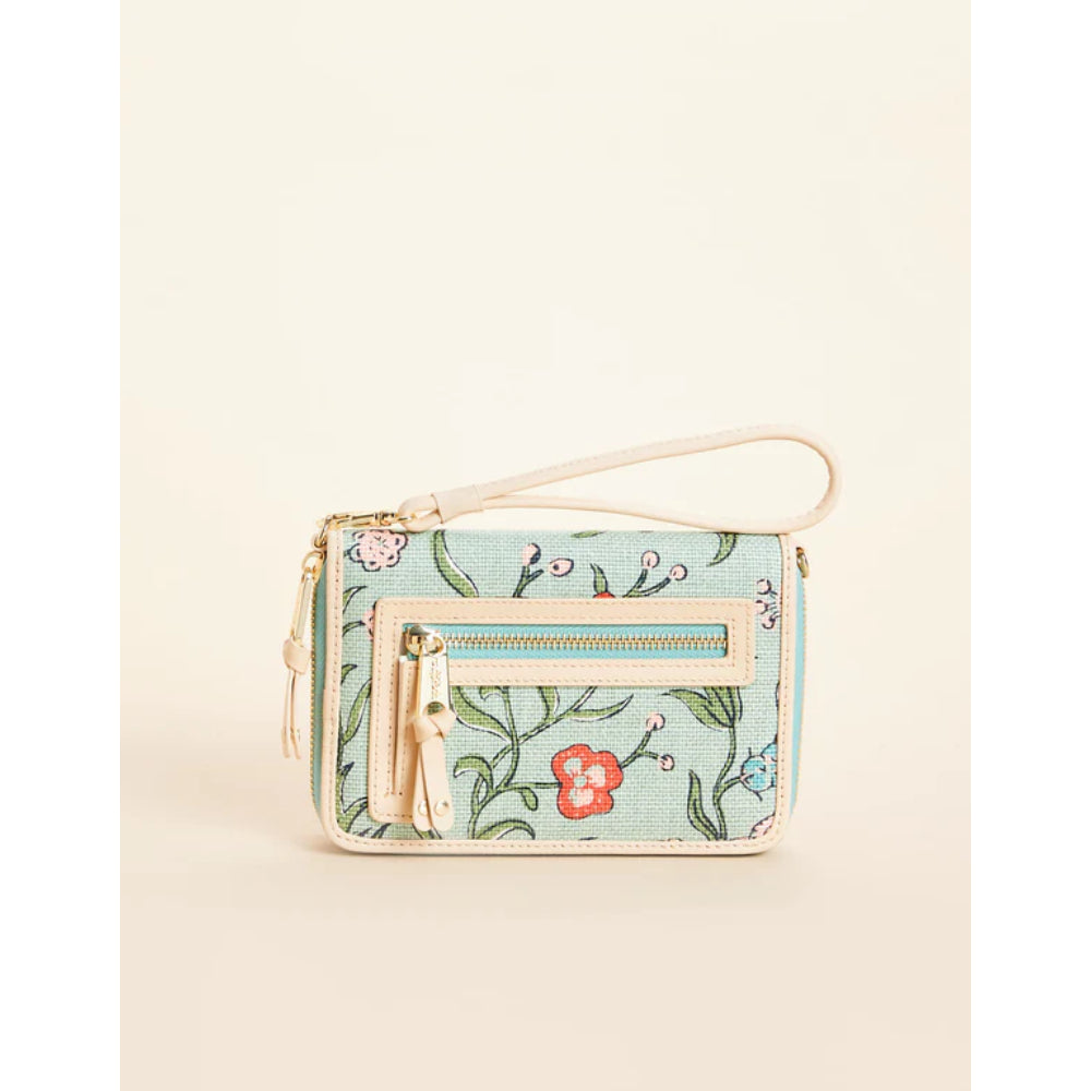 Spartina Stylish Multi - Purpose Phone Wallet with Hamilton Floral Block Design