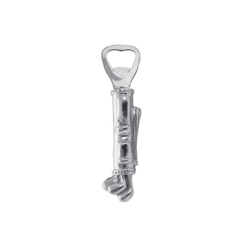 Handmade Aluminum Mariposa Golf Bag Style Bottle Opener for Golf Enthusiasts