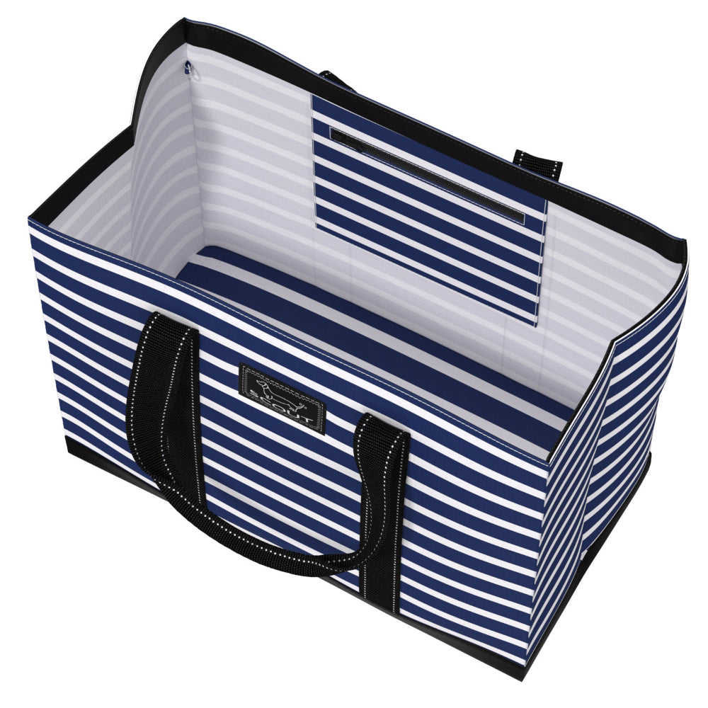Scout Original Dean's Large-Sized Nantucket Navy Tote Bag for All-Purpose Carrying