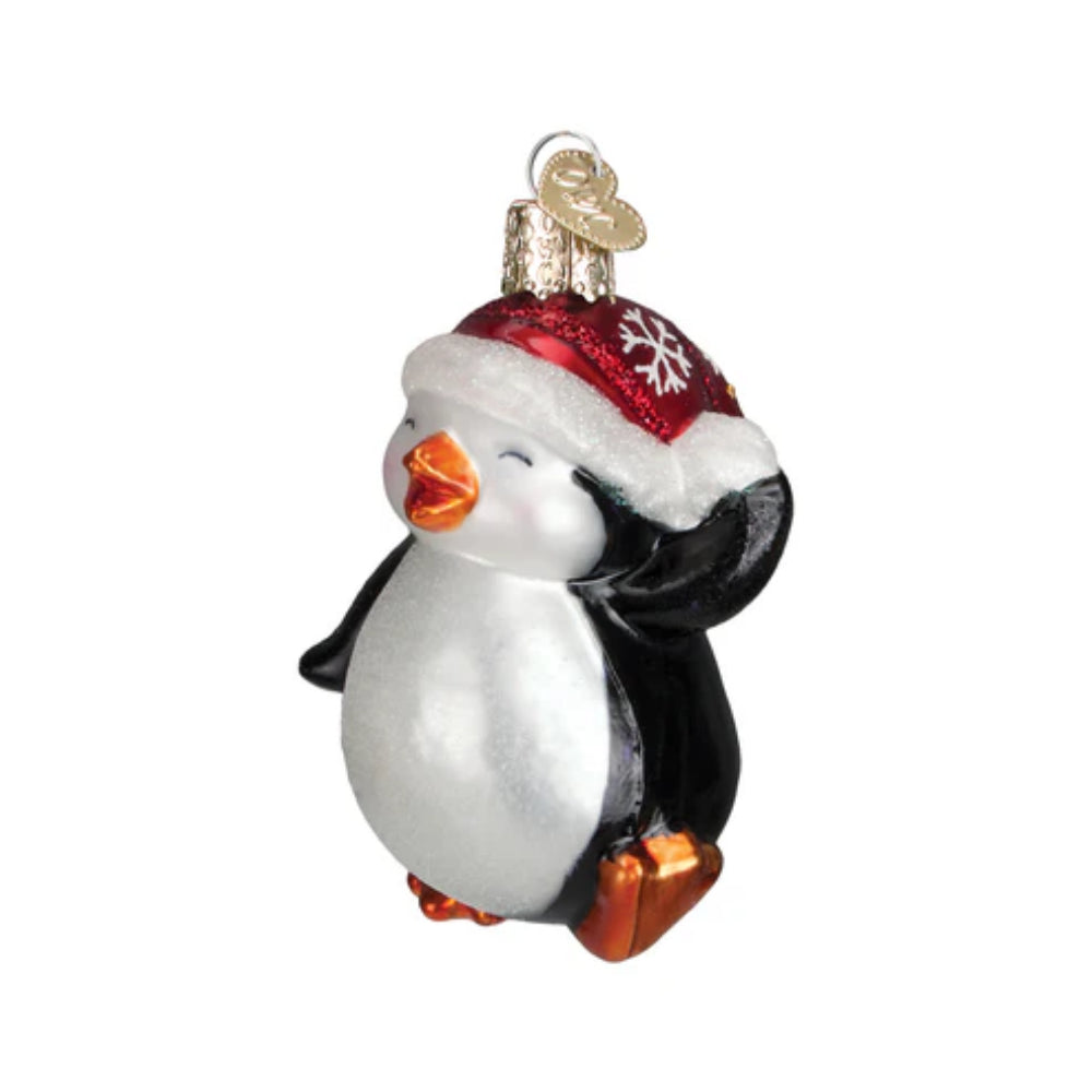 Old World Christmas Decorative Dancing Penguin Christmas Ornament