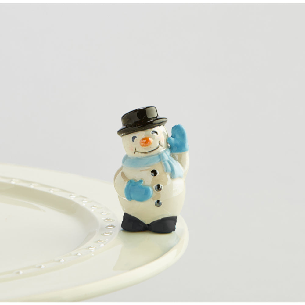 Nora Fleming Frosty Mini Pal - A Cheerful Winter Companion