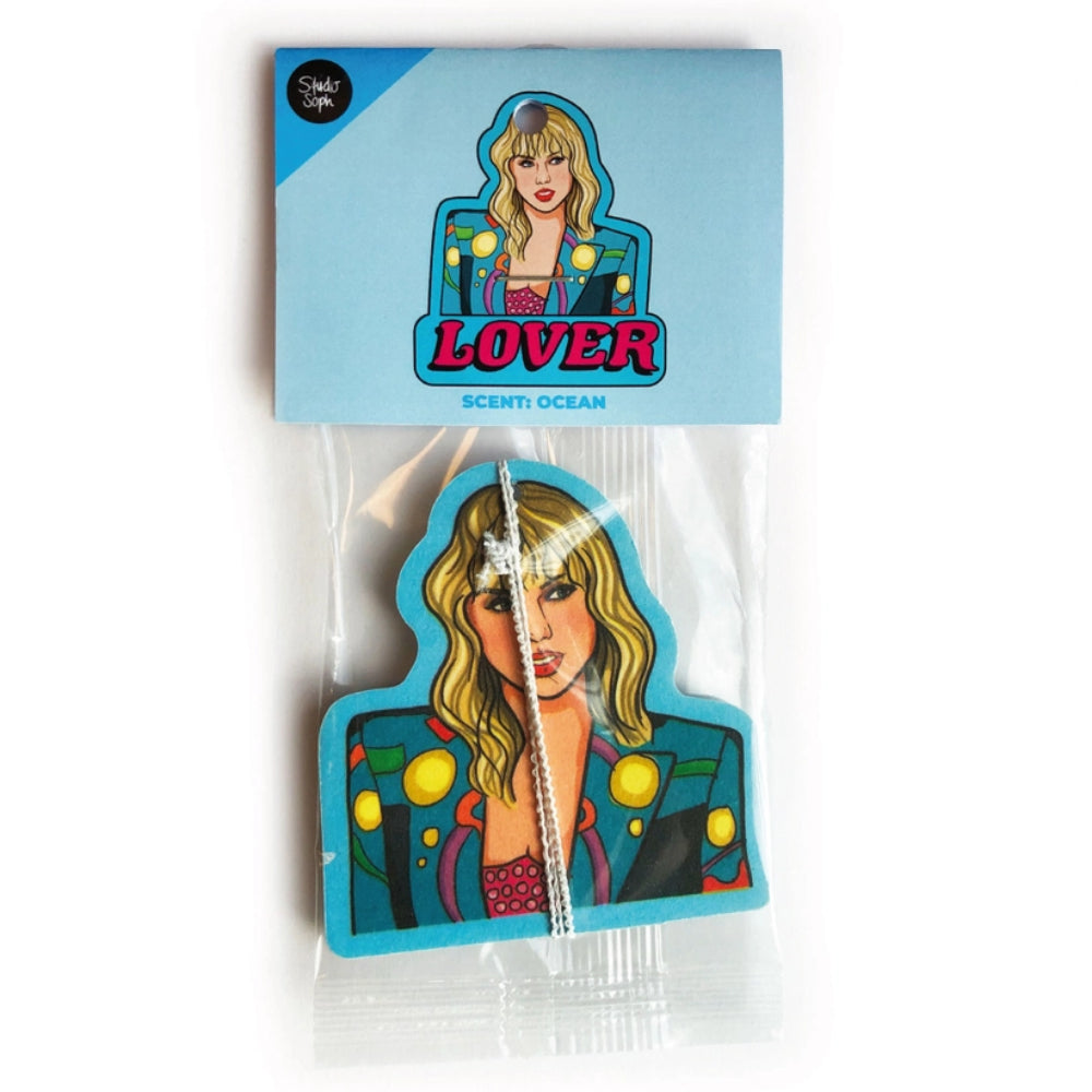 Ocean-Scented Double-Sided Taylor Swift Air Freshener for Car and Room