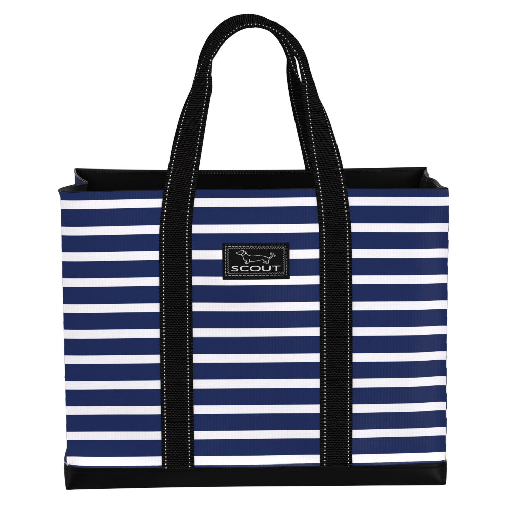 Scout Original Dean's Large-Sized Nantucket Navy Tote Bag for All-Purpose Carrying