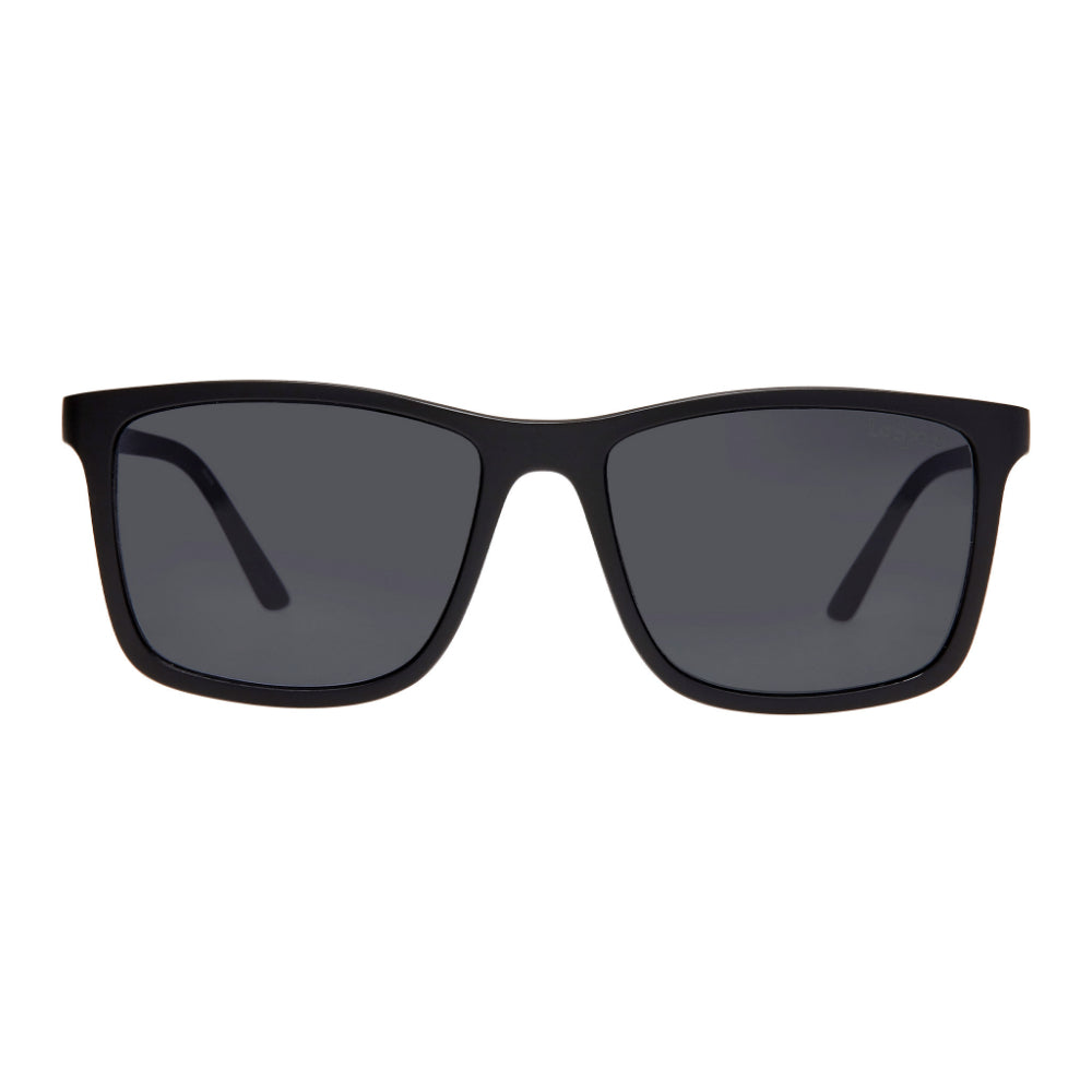 Le Specs Matte Black MASTER TAMERS Fashionable Sunglasses on Sale