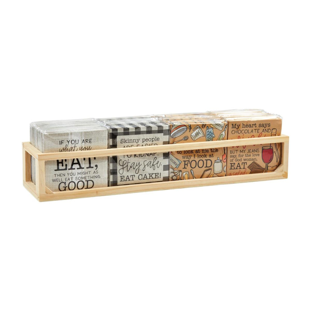 Mud Pie Vintage-Style Paper Cocktail Napkin Sets