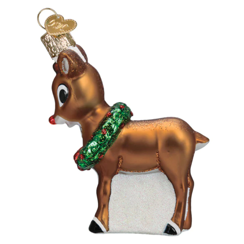 OWC Christmas Ornament - Rudolph The Red - nosed Reindeer Figurine