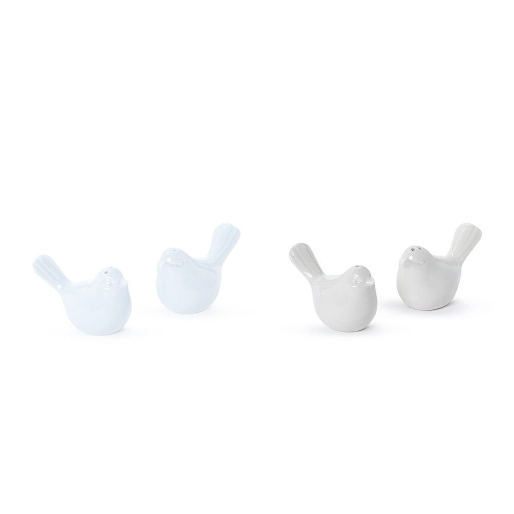 Two's Company Decorative Bird-shaped Salt and Pepper Shakers Set