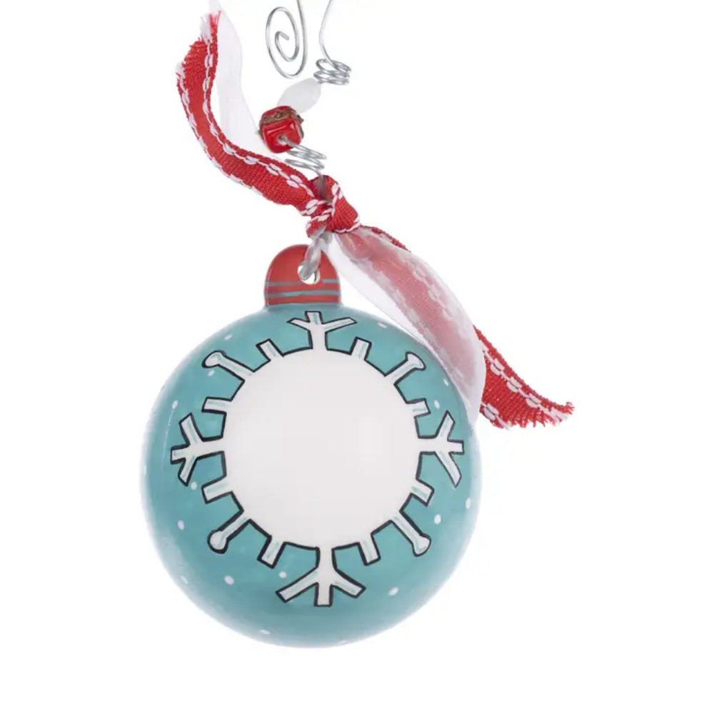 Glory Haus Hand - painted Snowflake Ornament for Grandkids