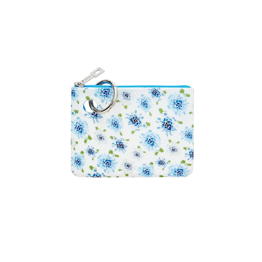 Oventure Mini Silicone Pouch with Fifty States Floral Design - Ideal Everyday Organizer