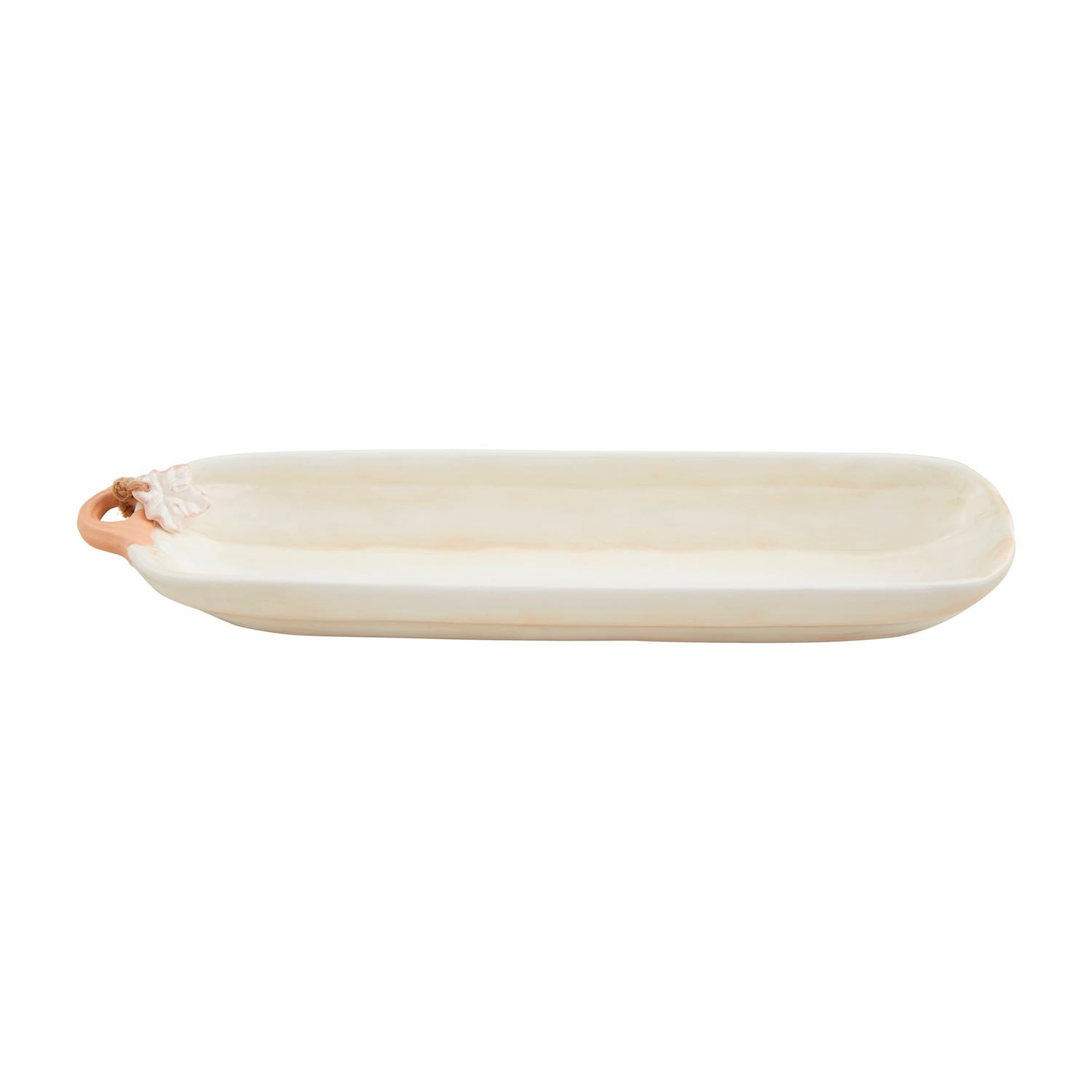 Decorative Mud Pie Pumpkin - Shaped Cracker Serving Dish