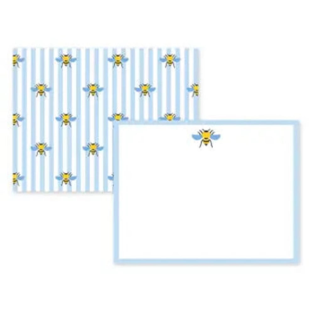 Donovan Designs' Colorful and Classic Bee Boutique Flat Card Set