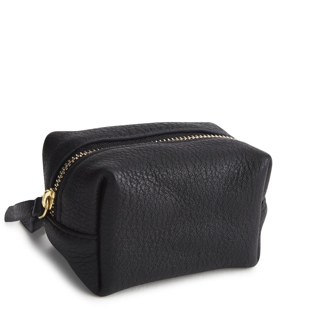 Vera Bradley Leather Small-sized Cosmetic Bag for Organizing Beauty Essentials