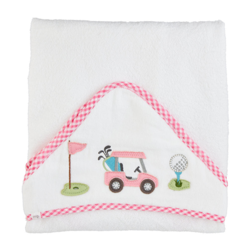 Mud Pie Cotton Applique Hooded Towel - 30' x 30'