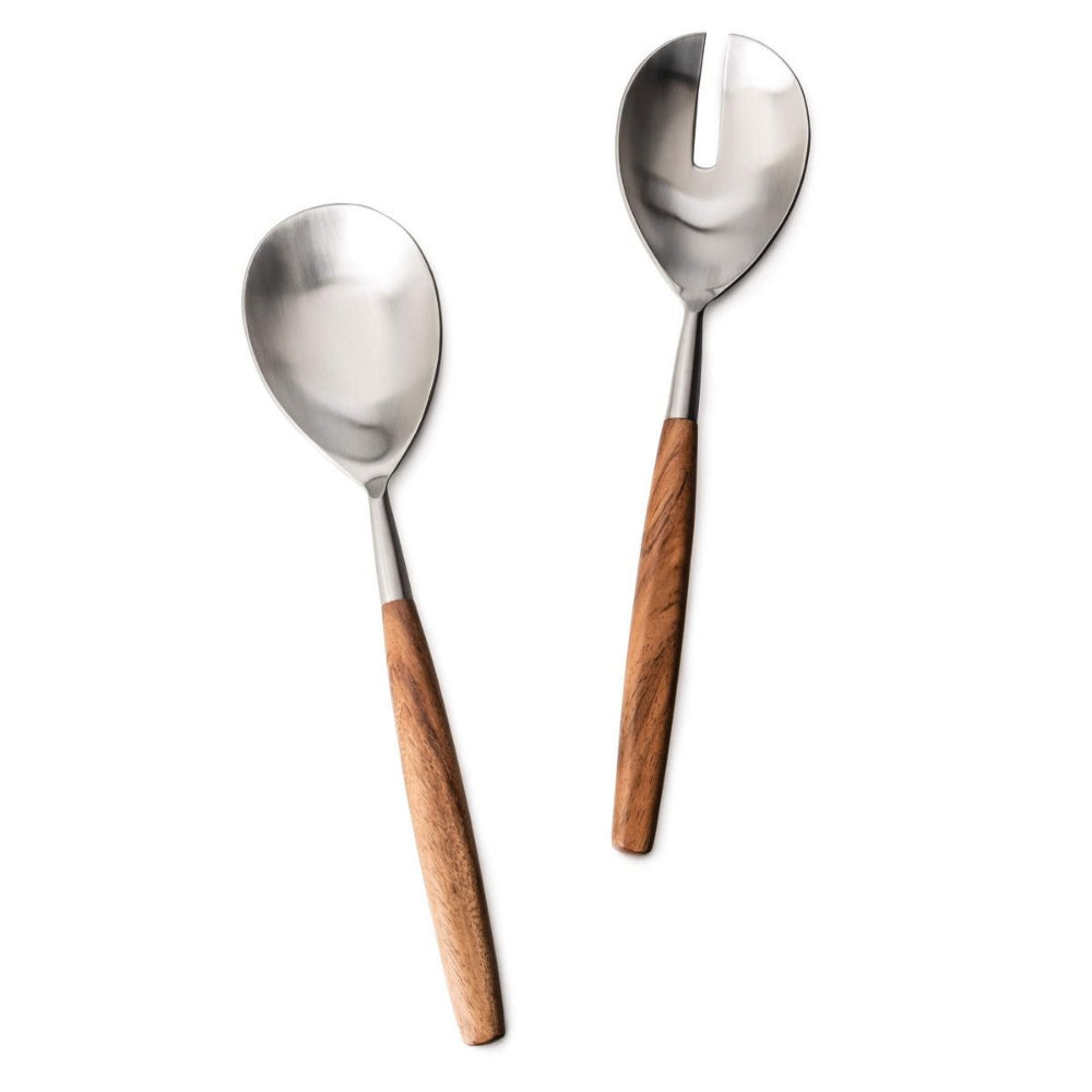 Simon Pearce Exquisite 2-Piece Barre Serving Set in Elegant Gift Box