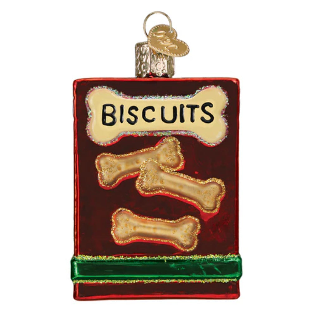 Old World Christmas Decorative Doggy Treats Ornament for Canine Lovers
