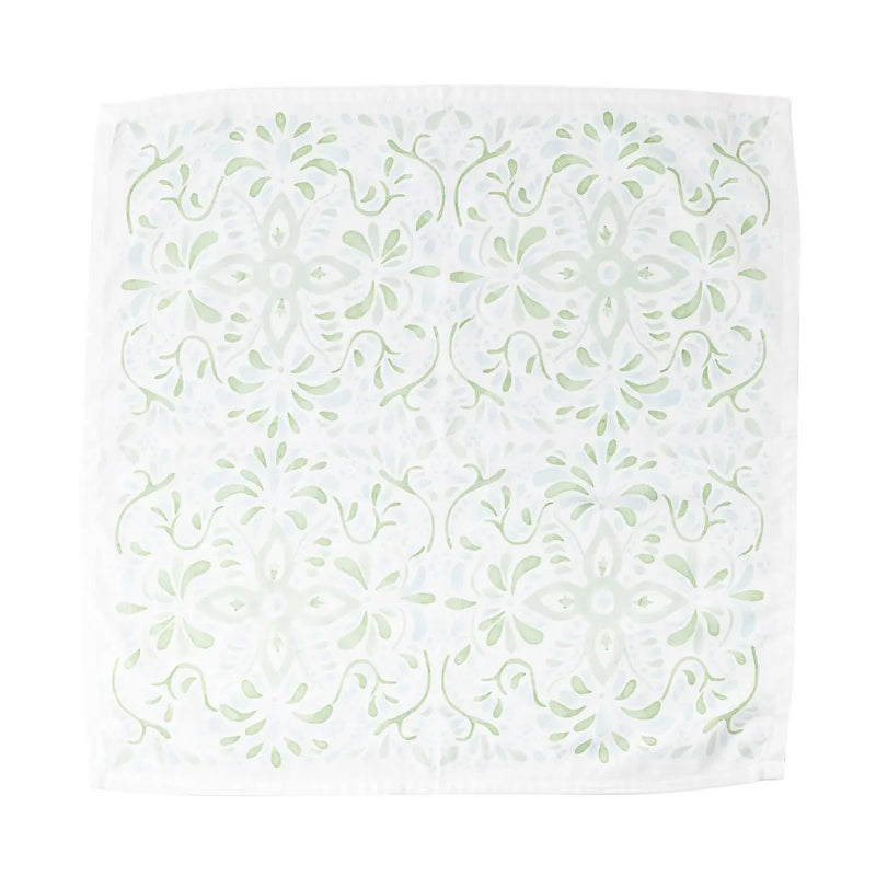 Juliska Iberian Cotton Dinner Napkin in Soft Sage Color