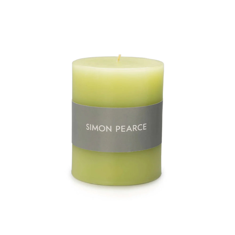 Simon Pearce Artisan Pillar Candle with Dimensions of 3 Inches by 4 Inches